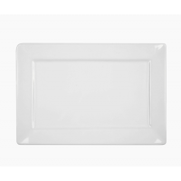Travessa branca porcelana PP Travessa branca porcelana PP
